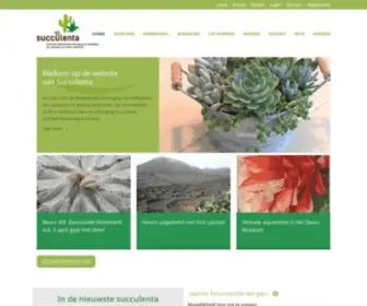 Succulenta.nl(Home) Screenshot