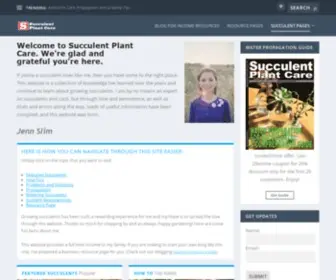 Succulentplantcare.com(Succulent Plant Care) Screenshot