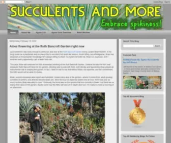 Succulentsandmore.com(Succulents and More) Screenshot