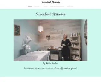 Succulentskincarebykatie.com(Succulent Skincare) Screenshot