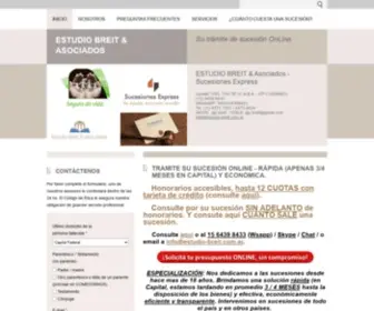 Sucesiones-Simples.com.ar(Abogados especialistas en sucesiones (con o sin testamento)) Screenshot