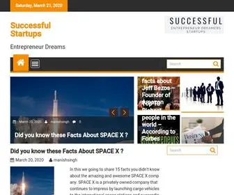 Sucessfulstartups.com(Informative Articles Blog) Screenshot