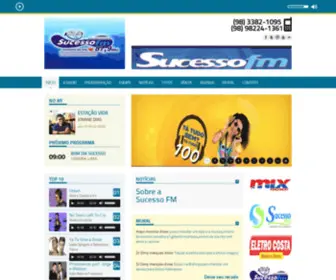 Sucessofm87.com.br(Versão) Screenshot