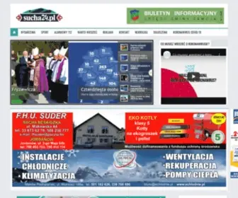 Sucha24.pl(Sucha Beskidzka) Screenshot