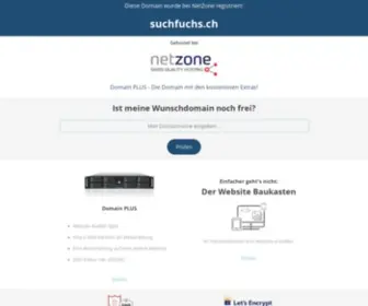 Suchfuchs.ch(suchfuchs) Screenshot