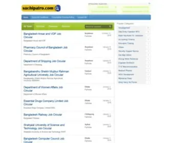 Suchipatro.com(Newspaper jobs in banglades) Screenshot