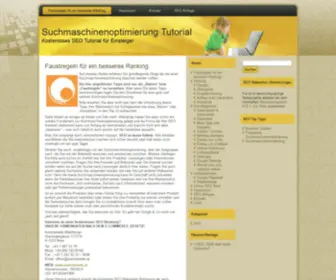 Suchmaschinenoptimierung-Tutorial.at(Suchmaschinenoptimierung Tutorial) Screenshot