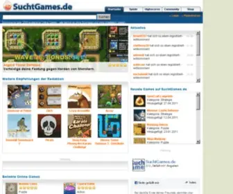 Suchtgames.de(Kostenlose Games online spielen) Screenshot