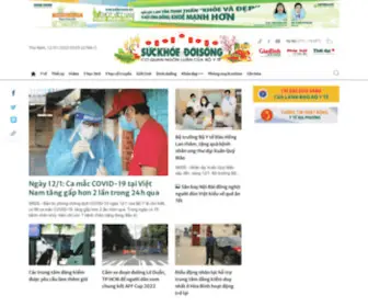 Suckhoedoisong.vn(Báo Sức Khỏe và Đời Sống) Screenshot