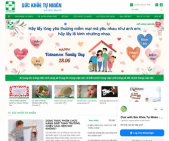 Suckhoetunhien.com(SỨC KHOẺ TỰ NHIÊN) Screenshot