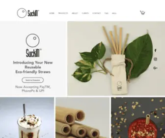 Suckin.co.in(Reusable Straws) Screenshot