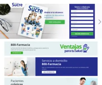 Sucreasistencia.com(Farmacia Sucre) Screenshot