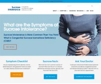 Sucroseintolerance.com(What You Need to Know About Sucrose Intolerance) Screenshot