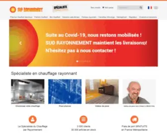 Sud-Rayonnement.com(Spécialiste) Screenshot