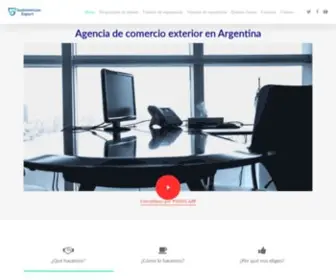 Sudamericanexport.com(Despachante de aduana y Comercio Exterior) Screenshot