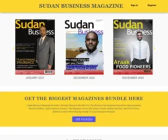 Sudanbusinessmagazine.com(Sudan Business Magazine) Screenshot