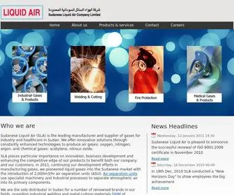 Sudaneseliquidair.com(Sudanese Liquid Air Company Ltd) Screenshot