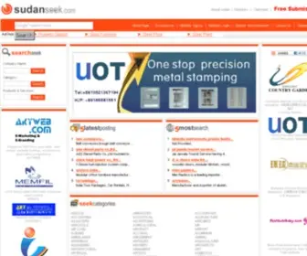 Sudanseek.com(Sudan free business directory listing) Screenshot