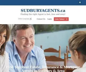 Sudburyagents.ca(Real Estate Agents) Screenshot