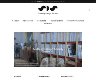 Sudburydesignsociety.com(The Sudbury Design Society) Screenshot