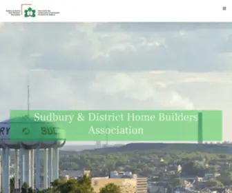 Sudburyhomebuilders.com(Sudbury Home Builders) Screenshot