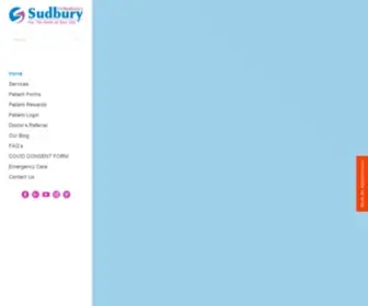 Sudburyorthodontics.ca(Sudbury Orthodontics) Screenshot