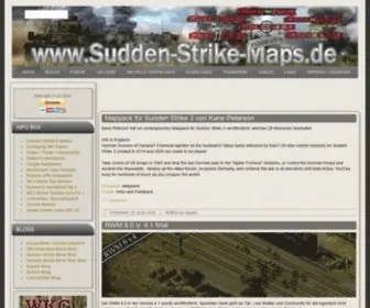 Sudden-Strike-Maps.de(Sudden Strike Maps) Screenshot