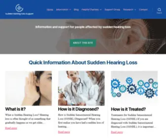 Suddenhearingloss.support(Sudden Hearing Loss Support) Screenshot