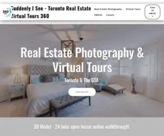 Suddenlyisee.ca(Real Estate Photography and Virtual Tours) Screenshot