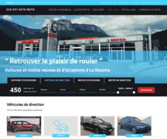 Sudestautomoto.com(Voitures et motos neuves et d'occasions à La Ravoire) Screenshot