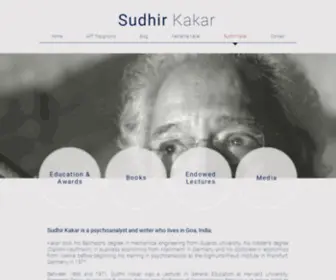 Sudhirkakar.com(Sudhir Kakar) Screenshot