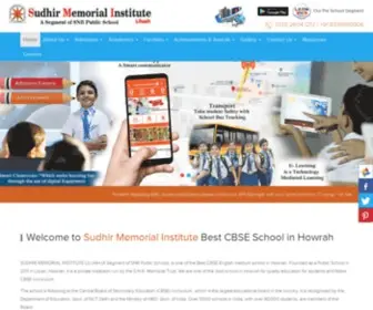 Sudhirmemorialinstituteliluah.com(Sudhir Memorial Institute Liluah) Screenshot