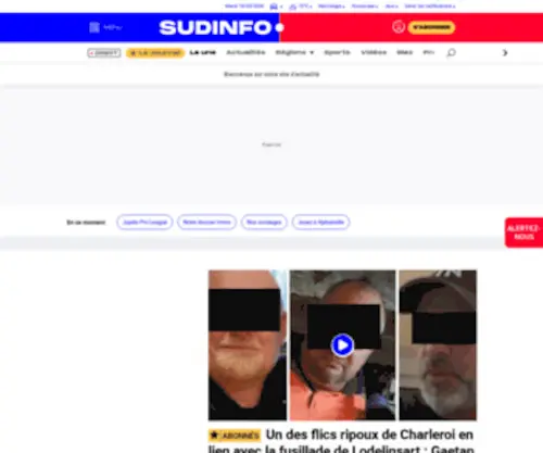 Sudinfo.be(Actualité) Screenshot