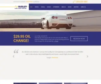 Sudleycarcare.com(Manassas Auto Repair) Screenshot