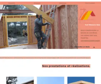 Sudmaisons-Bois.com(Maison) Screenshot