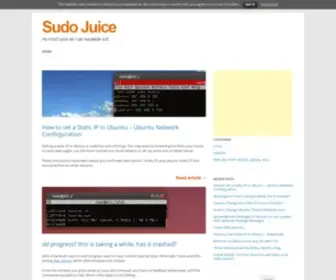 Sudo-Juice.com(Sudo Juice) Screenshot