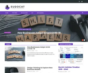 Sudocat.sh(We are making sense of the tech and business world with industry analysis and research. The name) Screenshot