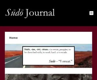 Sudojournal.com(Sudo Journal) Screenshot