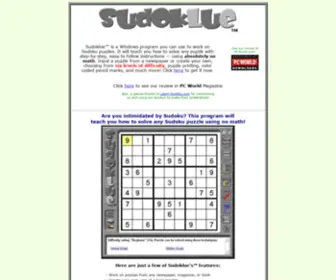 Sudoklue.com(Sudoklue) Screenshot