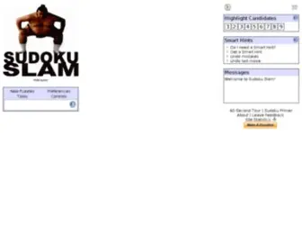 Sudokuslam.com(Sudoku Slam) Screenshot