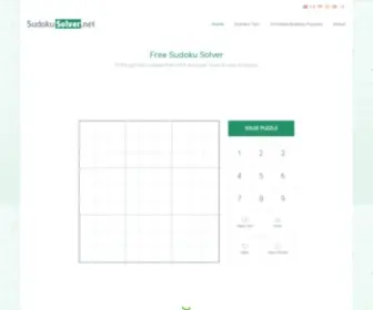 Sudokusolver.net(Free Sudoku Solver) Screenshot