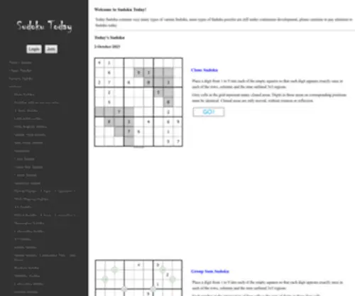Sudoku.today(Sudoku today) Screenshot