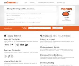 Sudominio.com(Nerion networks) Screenshot
