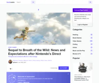 Sudorealm.com(Sudorealm) Screenshot