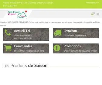 Sudouestprimeurs.fr(Sud Ouest Primeurs) Screenshot