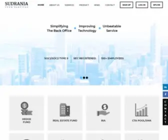 Sudrania.com(Sudrania Fund Services) Screenshot