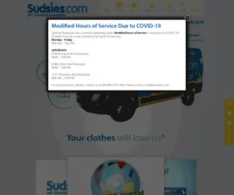 Sudsies.com(Dry Cleaning Miami) Screenshot