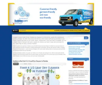 Sudsiesdrycleaning.com(Sudsies Dry Cleaners Blog) Screenshot