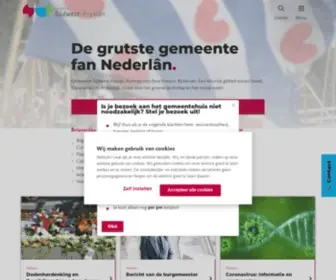 Sudwestfryslan.nl(Gemeente Súdwest) Screenshot