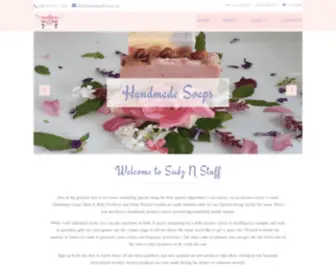 Sudznstuff.com.au(Handmade Natural Soaps) Screenshot
